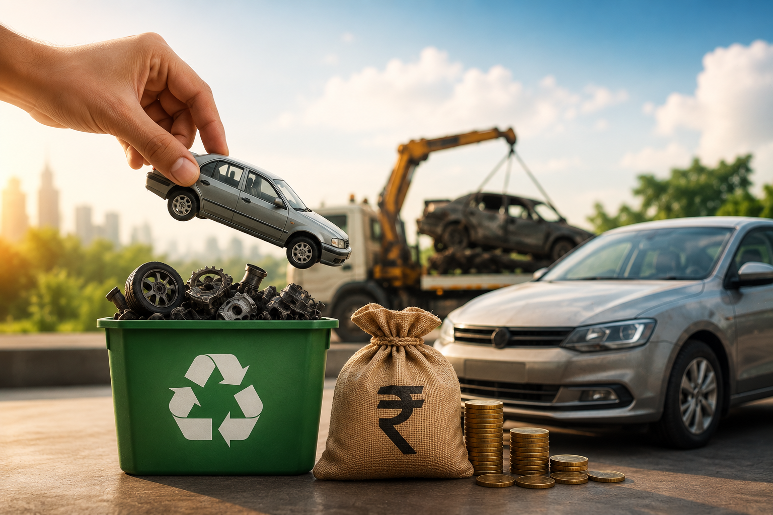 delhi car scrap