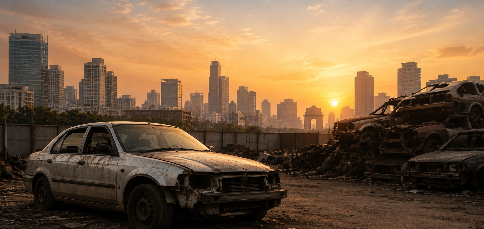 scrap car