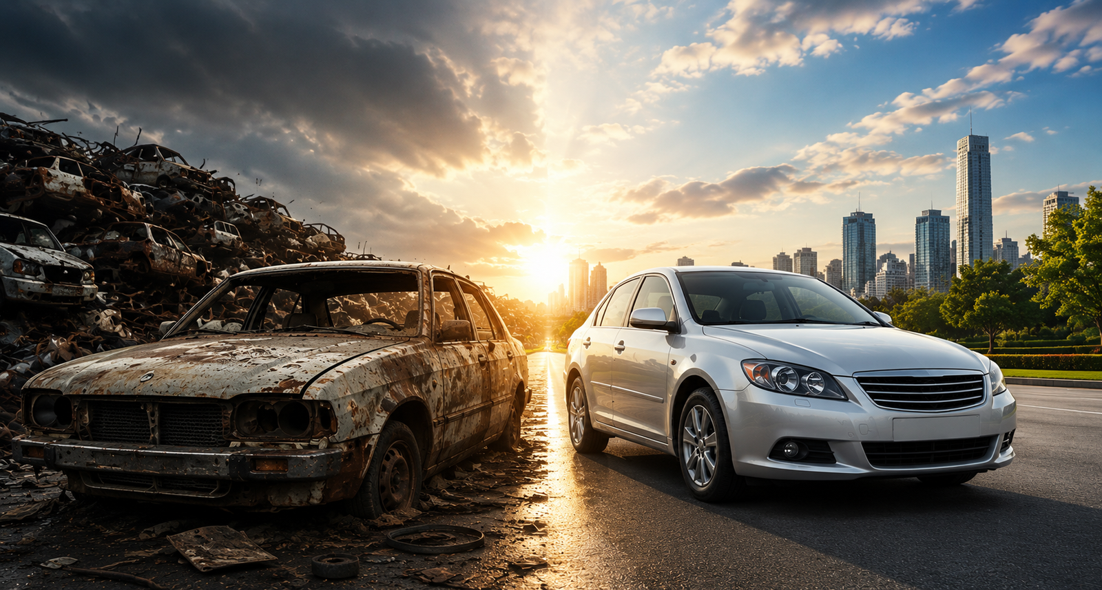 scrap car