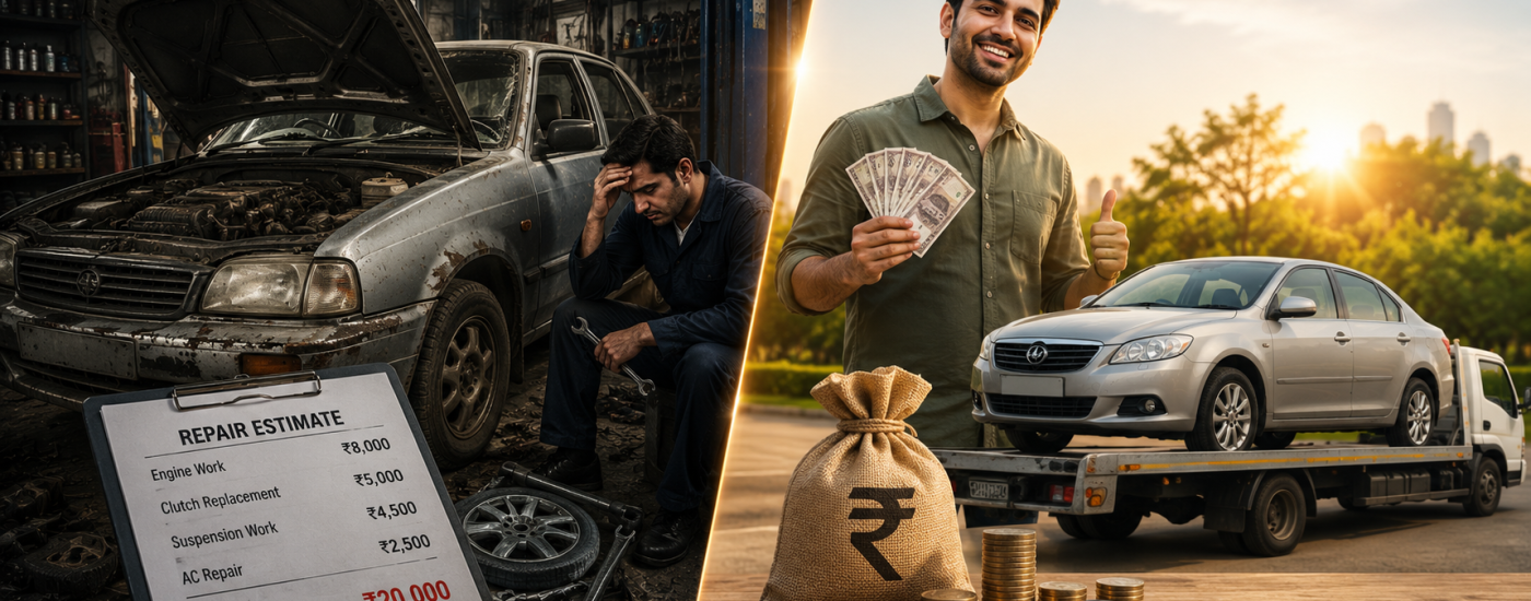 scrap car